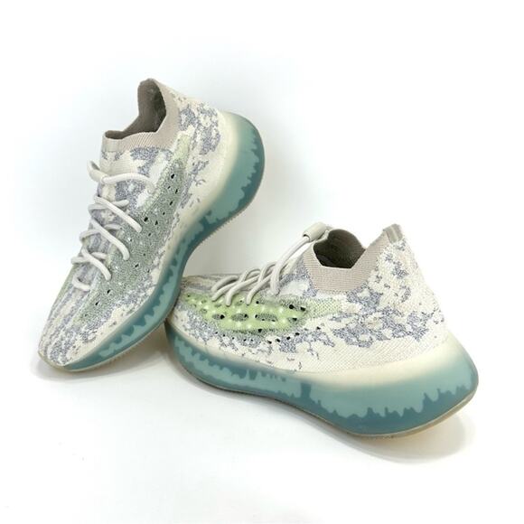 Yeezy Adidas Boost 380 GW0304 Women Sneaker Sz 10 Alien Blue Reflective Mid-Top - Picture 2 of 16